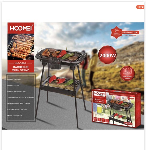 Barbecue elettrica senza fumo - elettrica,
