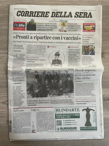 Corriere della sera marzo - sera,