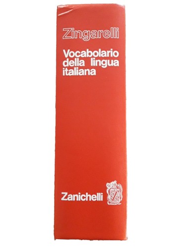 Zingarelli vocabolario della - zingarelli,