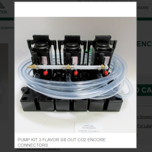 Kit pompa connettori co2 - kit,