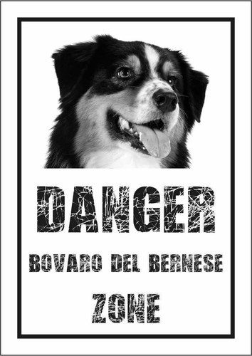 Cartello segnaletico bovaro - segnaletico,