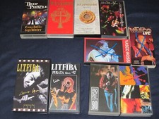 VHS Concerti - Vasco Rossi, Litfiba, Deep Purple, Black Sabbath, Whitesnake, G3