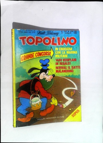 Topolino 1287 mondadori - n.,