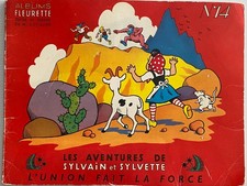 Le Avventure Di Sylvain E Sylvette N° 14 Del 1958 "L'Unione Fa La Forza"