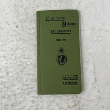 Calendario - Atlante De Agostini ANNO 1905