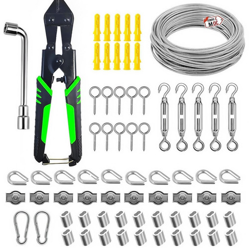 Cavo acciaio 3mm - 3mm, per
