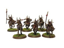 SERPENT RIDERS OF HARAD 6 signore degli anelli warhammer 28mm miniature dipinte
