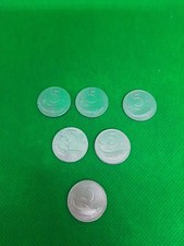 Moneta 5 Lire   Vari Anni Ben Tenute  6 Pezzi.