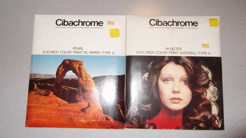 Cibachrome gloss - x, &
