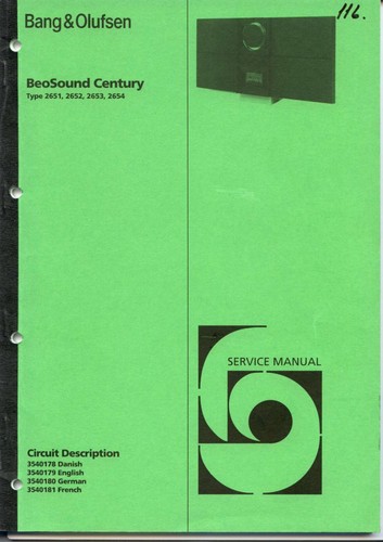 Manuale servizio bang - manuale,