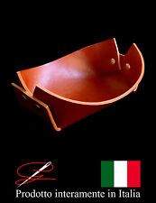 SVUOTATASCHE BARCHETTA VERO CUOIO CUOIETTO DESIGN IDEA REGALO MADE IN ITALY