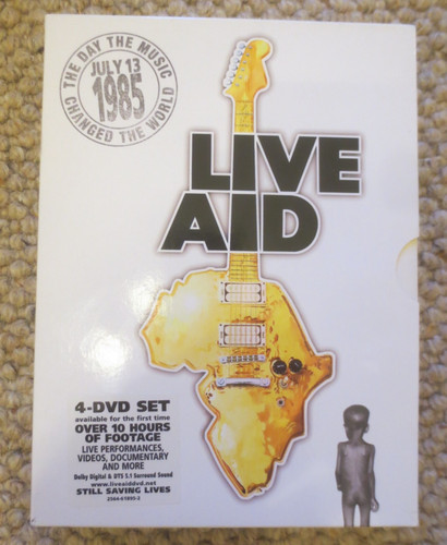Live aid dvd - aid,