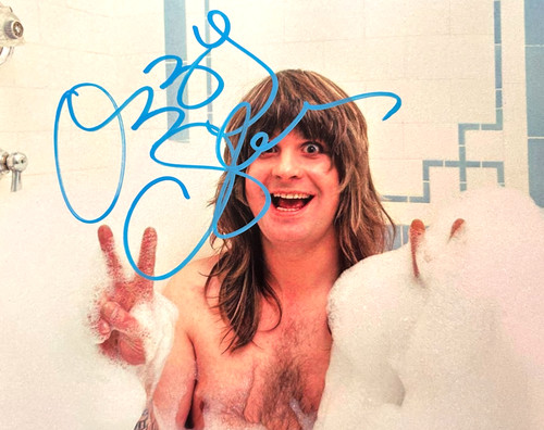 Ozzy osbourne firmato - ozzy, 8x10