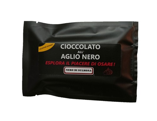 Cioccolato all aglio nero - cioccolato, di