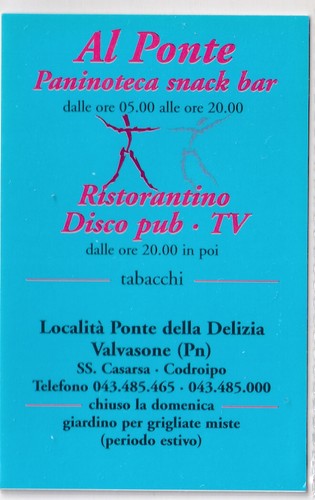 Calendarietto ponte - ponte,