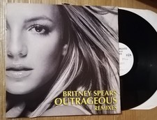 BRITNEY SPEARS OUTRAGEOUS (Remixes) Vinile 12 1St. Us 2004 Jive 82876 63276 1