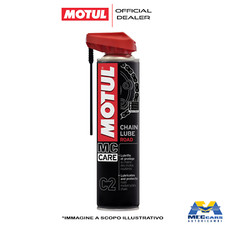 MOTUL C2 CHAIN LUBE ROAD GRASSO CATENA SPRAY LUBRIFICA MOTO RACING ROAD 400 ML