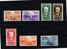 ETIOPIA 1936 COLONIE ITALIANE