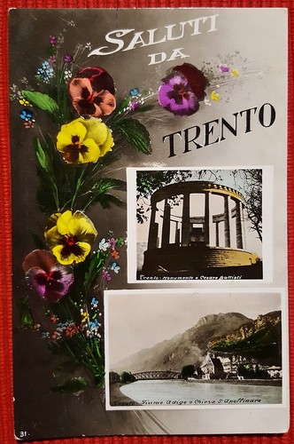 C2064 saluti trento due - c2064-saluti, trento,