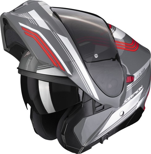 Casco moto modulare omologato - casco,