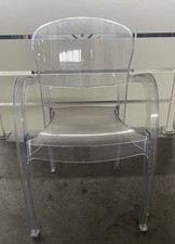 Sedia Policarbonato con Braccioli