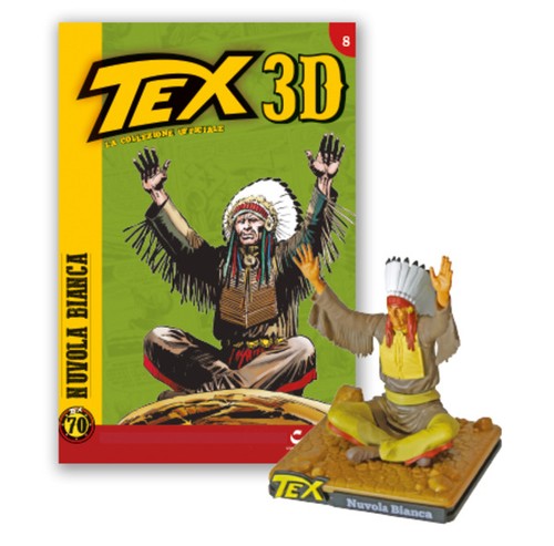 Tex collezione nuvola - tex, 3d