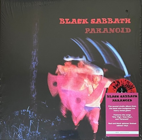Black sabbath paranoid - black,