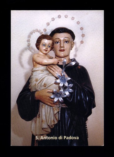 Santino holy card antonio da - card"s.antonio,