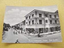 (FG.K45) MARINA DI PIETRASANTA - TONFANO, VIALE VERSILIA animata (vg anni '50)