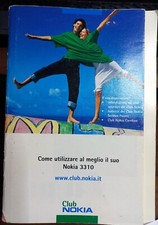 solo libretto istruzioni 2001 cellulare Nokia 3310