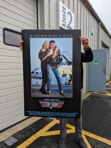 Top gun movie poster - top,