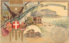 11-94C) CARTOLINA DISTRETTO MILITARE PALERMO