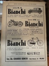 EDOARDO BIANCHI auto moto