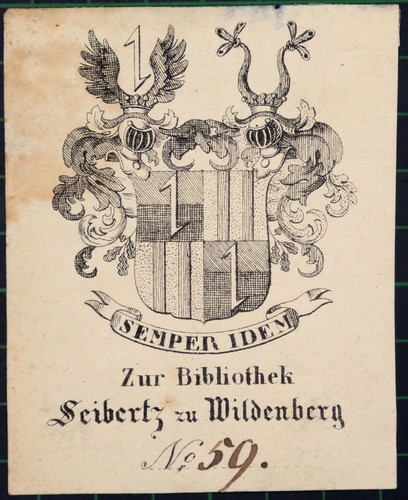 Exlibris libris 1830 - ex,
