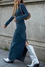 Maxi abito Zara cowgirl chic