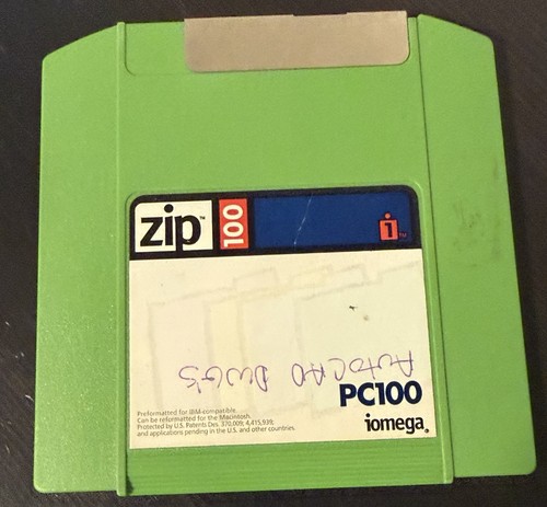 Iomega zip 100 disks - 100, discs