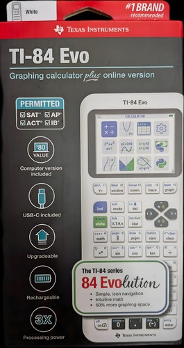Texas instruments evo - texas, ti-84