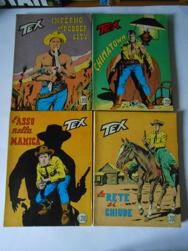 Tex prima edizione lotto 8 - tex, di