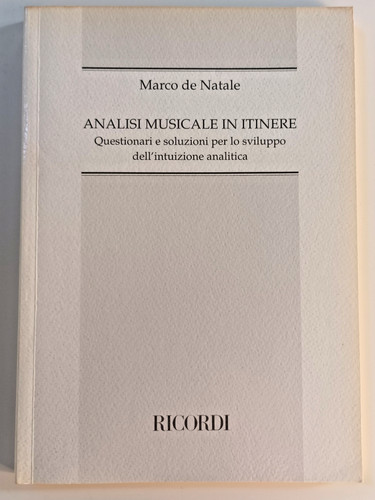 Natale analisi musicale - de,