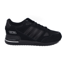 Adidas ZX 750 scarpe da ginnastica uomo taglia UK 7 a 8 GW5531 nero argento