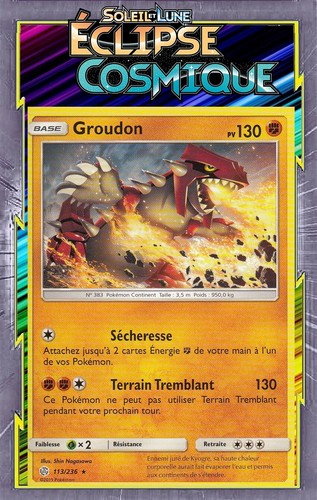 Groudon sl12 éclipse - -, sl12:Éclipse
