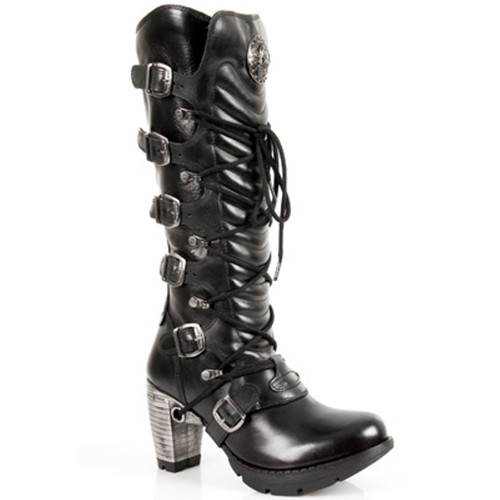 New rock boots donna punk - new,