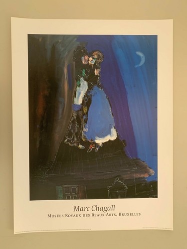 Marc chagall lovers on - 'lovers,
