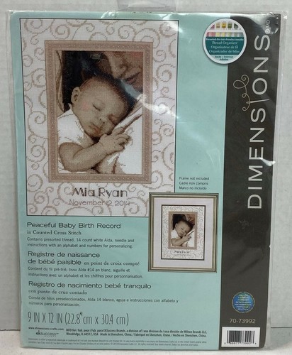 Kit punto croce dimensioni