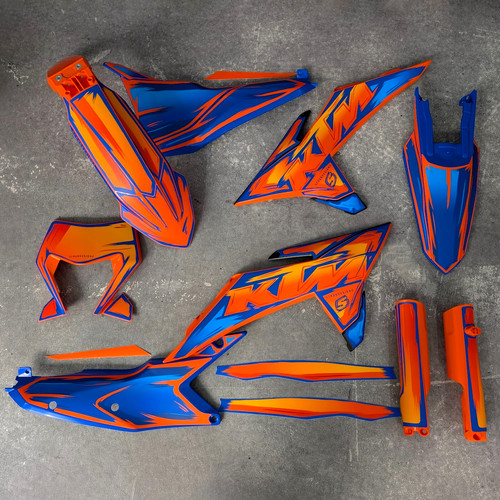 Grafica plastica ktm exc - +,