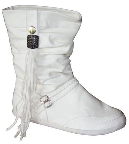 Slouch stivali sneakers bianco - slouch,