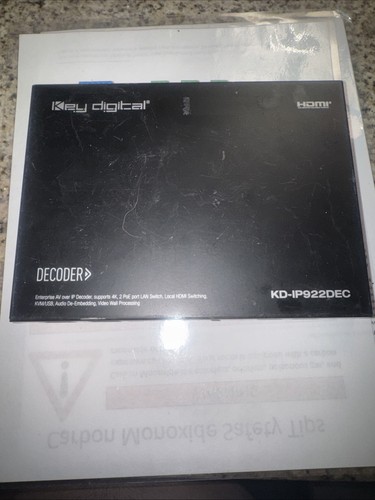 Ip922dec av over ip - 4k,