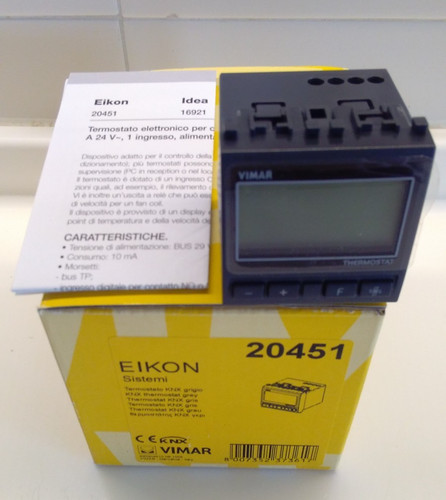 Vimar 20451 termostato - vimar, knx