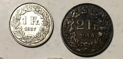 Svizzera franc 1937 2 - 1,