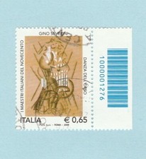 Codice a barre viaggiato Maestri Pittura-Gino Severini 30.10.09 